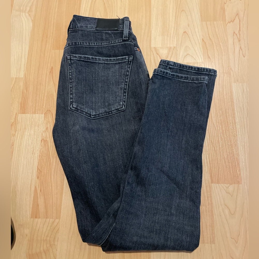 Citizens of Humanity Olivia High Rise Slim Leg Black 25 Waist Denim Jeans COH